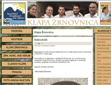 Tablet Screenshot of klapazrnovnica.com